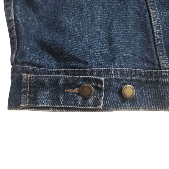 Wrangler Rugged Wear Mens Denim Jacket Blue Cotton Size XL - Picture 12 of 14